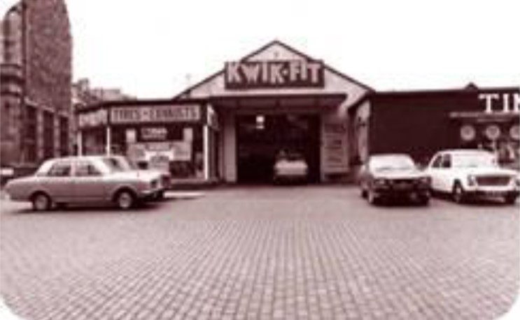 Kwik Fit McDonald Road 1971
